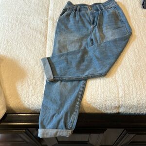 Women’s Pilcro by Anthropologie, sz 28, high waisted baggy jeans